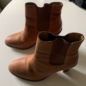 A.P.C. Leather Ankle Boots